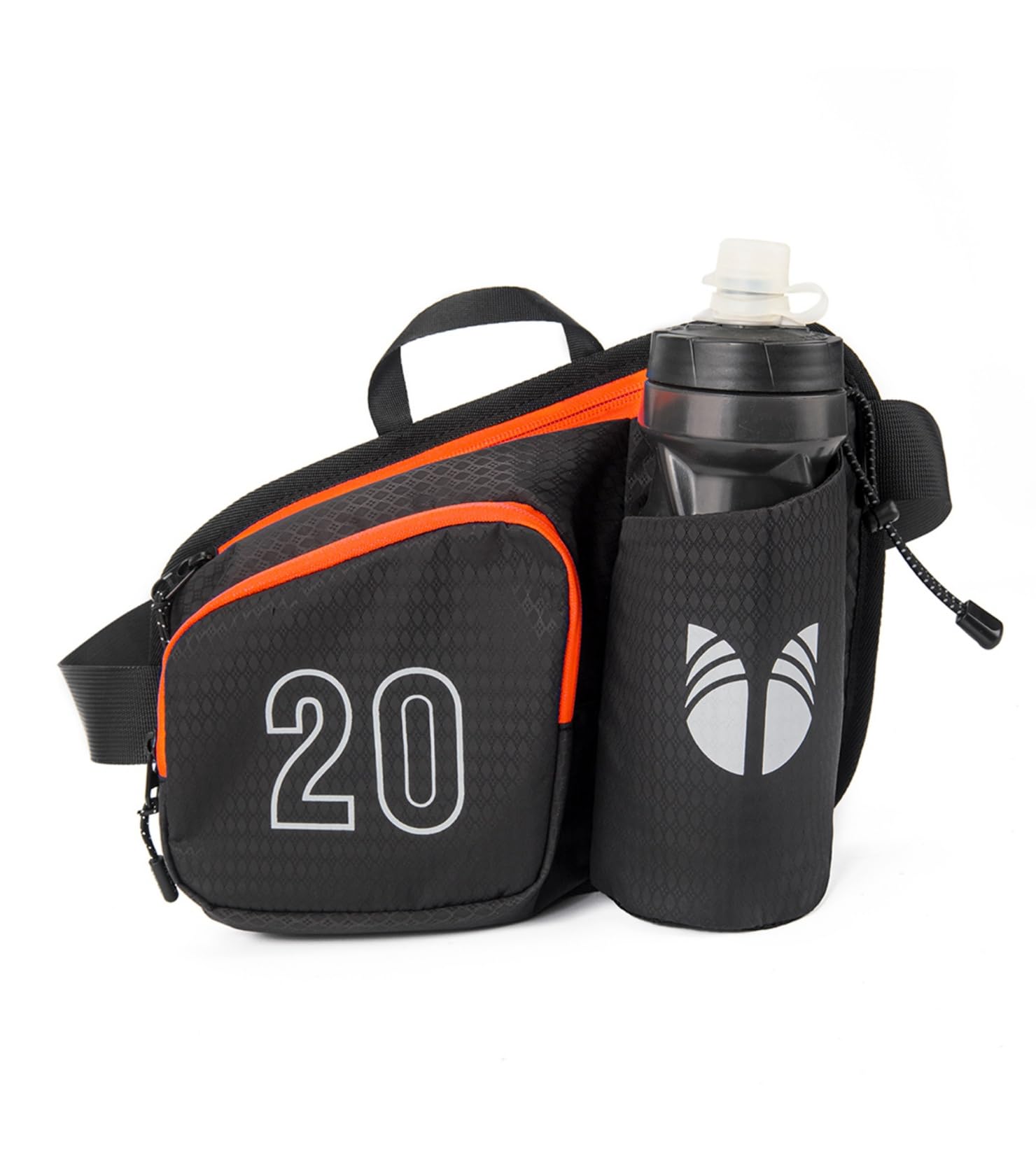 

Bakudo Nonpo Бег Идеально для и включает бутылку для воды Светоотражающий материал для ночи Большой Плотно прилегает к устойчивому для мужчин и женщин Сумка,