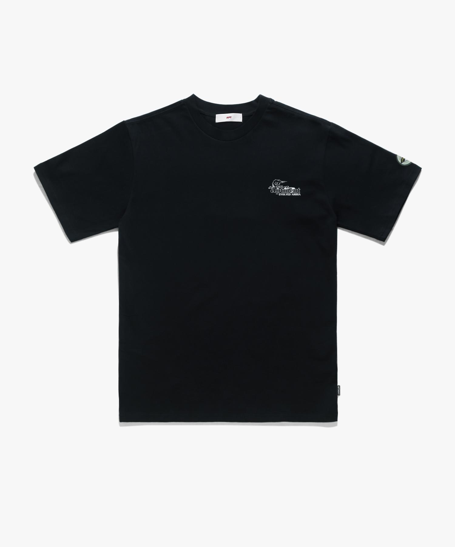 Apartment Barking Half Sleeve - Black Black/L