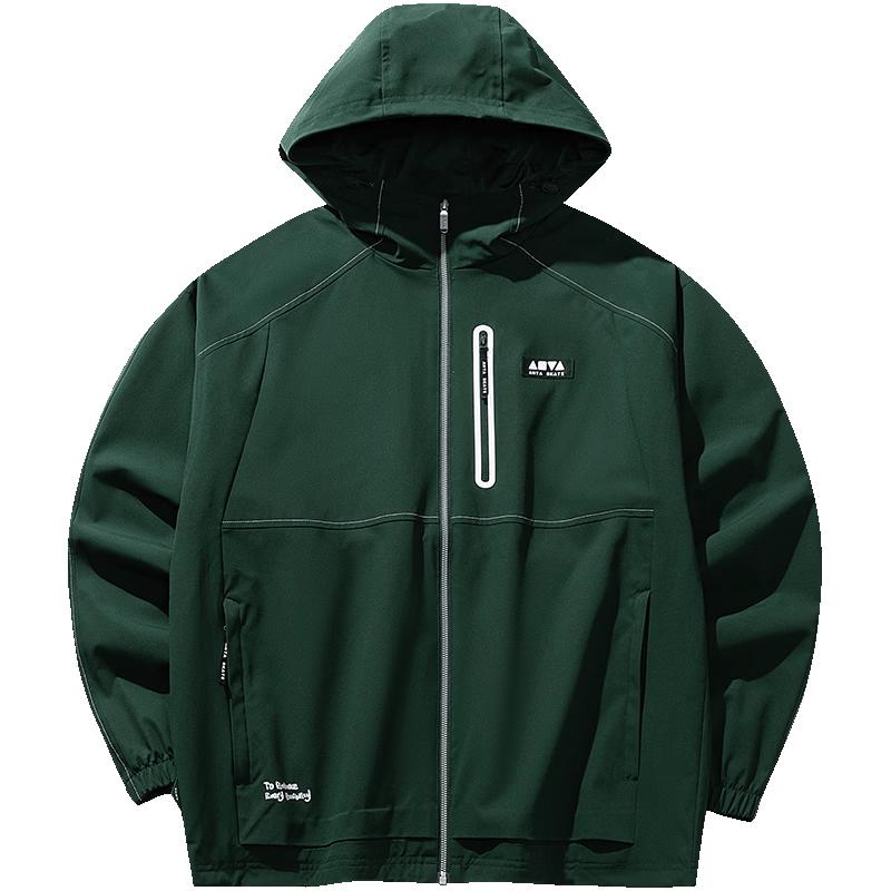 Anta Men s Hooded Water-Repellent Sports Jacket L