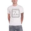 Frank Zappa Herren Drowning Witch Slim Fit T-Shirt Weiß