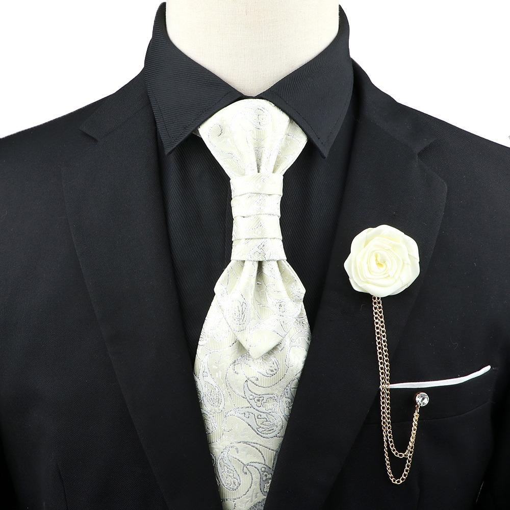 Jacquard Floral Neck Ties Gravatas Business Formal Tie Casual Groom Neck Wear Gifts