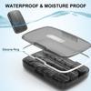 Large Pill Organizer 12 Compartments Portable Travel Pill Box Case Moisture Proof Xl Pill Container Holder Travel Pill Case