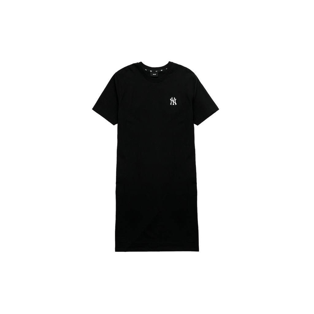 New MLB Short Sleeved Dresses Women's Black 3FOPB0233-50BKS