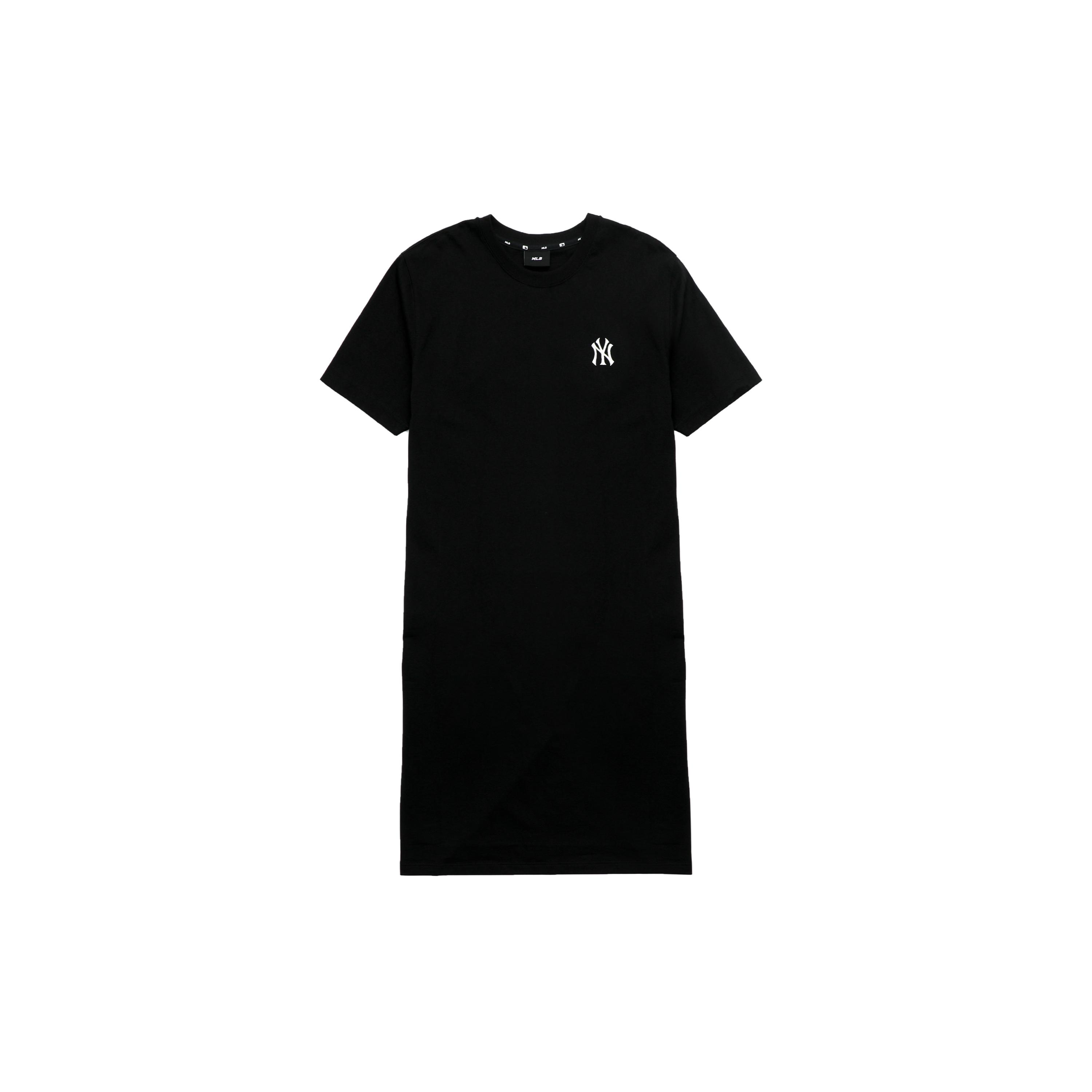 

New MLB Short Sleeved Dresses Women s Black 3FOPB0233-50BKS XS