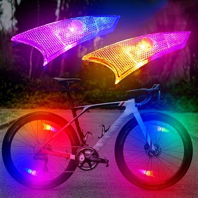 Waterproof Bicycle Wheel Lights Mountain Bike Frame Decoration Lights Bicycle Spoke Lights Night Riding Bicycle Wheel Lights Valve Lamp