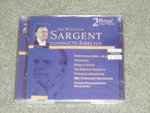 

CD SIR MALCOLM SARGENT CONDUCTS SIBELI - Sir Malcolm Sargent Conducts Sibeli DLC706702 Disky Classics 2000 Netherland Classical Used