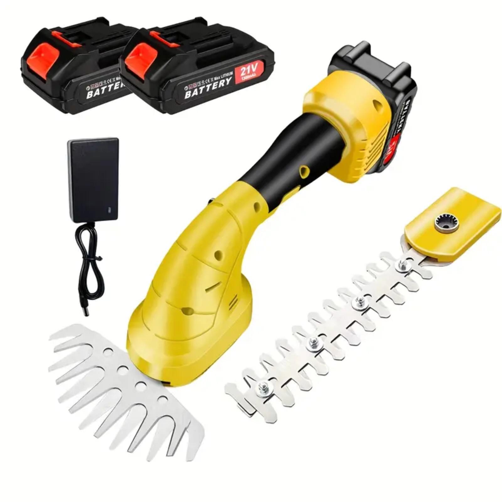 

Электрический секатор 21 В, беспроводной кусторез 2-в-1 One Size