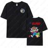 Kawaii Arale T-shirts Man Women Graphic Japanese Manga Tshirt Y2k Clothes Cotton Short-sleev Tee Clothing Two-sided Printed Tops