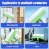 Window Squeegee Kit Window Cleaner Microfiber Scrubber Complete Glass Cleaning Set Glass Cleaning Tools for Shower Glass Mirror