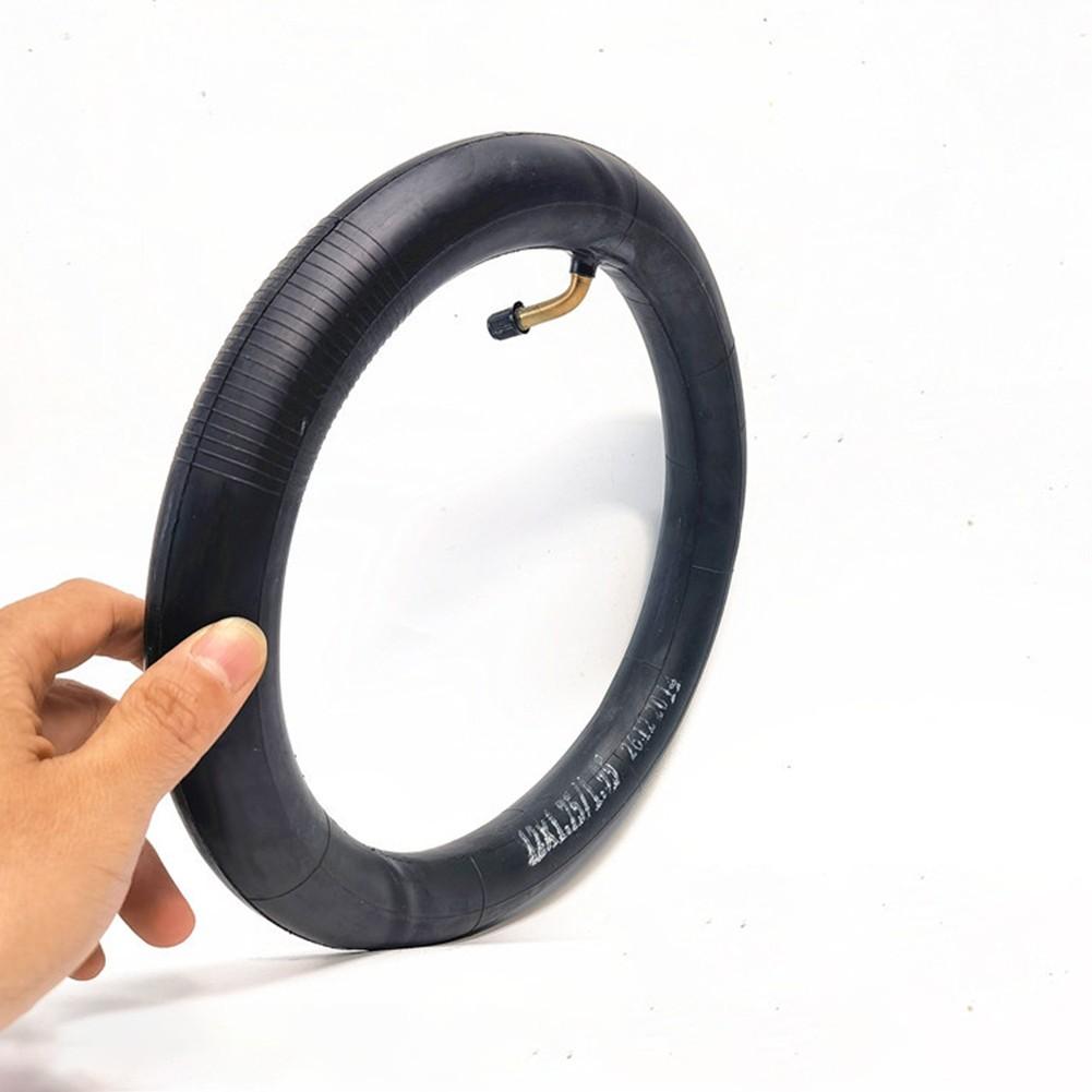 Inner Tube Tire 12 Inch Bicycle Black Butyl Rubber Cycling Accessories Bent mouth