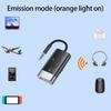 Small Double Function Bluetooth-compatible 5.4 Sound Transmitter Receiver with Clear Sound Long play time Portable Designs