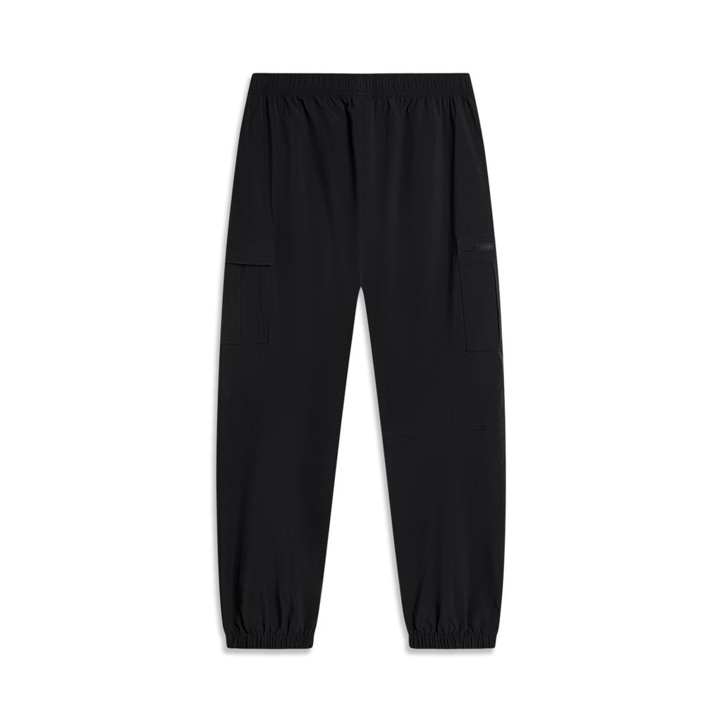Li Ning Sun Protection Ice Feel Comfortable Cuffed Sports Casual Pants Men Pants Black AKXU501-1