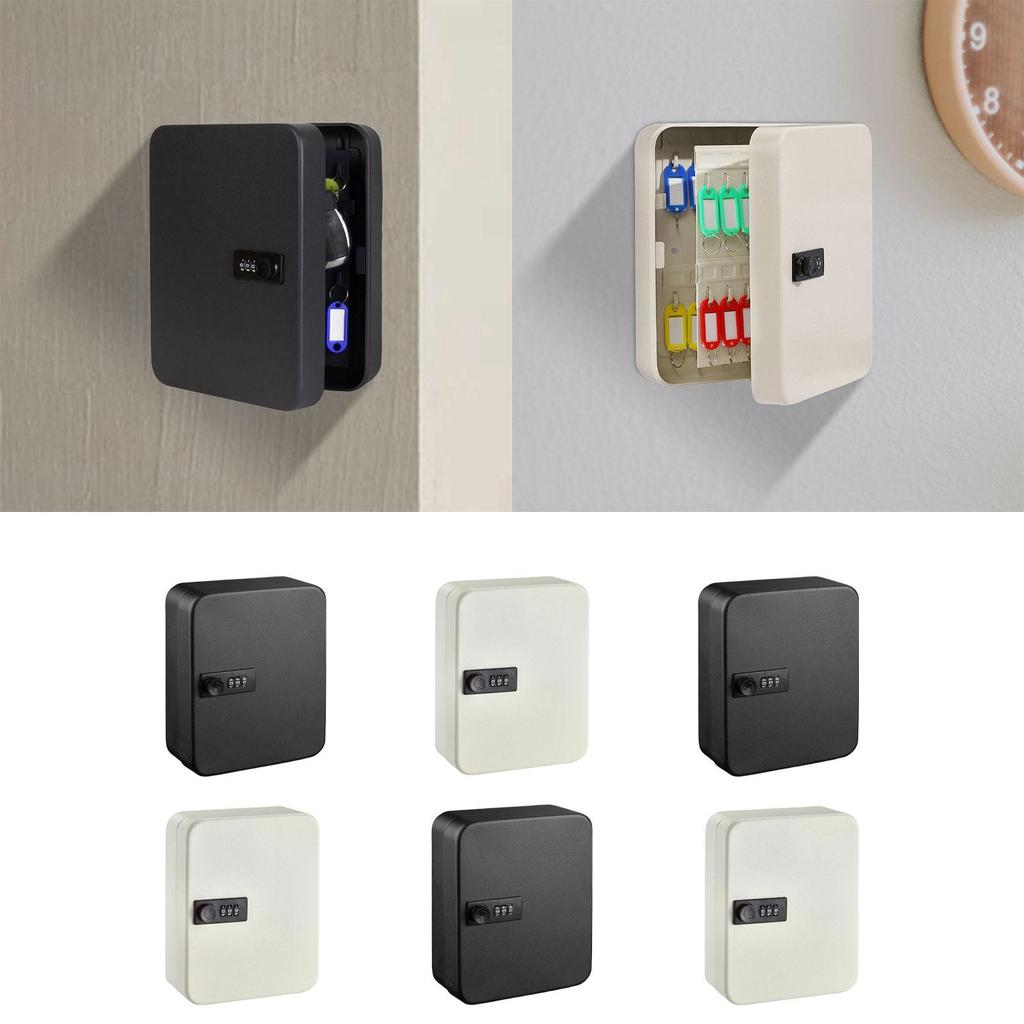 Combination Lock Keys Cabinet Metal Key Management Cabinet Key Lock Box Key Storage Box for Valet Services Office Cabinet House