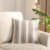 40/45cm Linen Solid Color Cushion Cover Abstract Pillow Cover Home Sofa Plaid Stripe Wave Geometric Pillow Case Home Decor