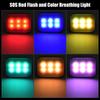 TOMSH LY 01 RGB LED Fill Light Photography Video Light Multi functional Superbright 3200K 6500K Built in Battery Black