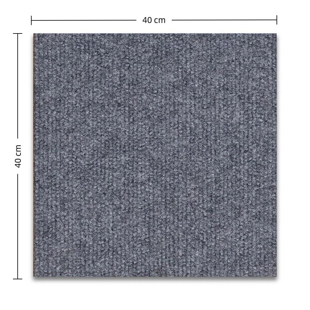 Anti Slip Carpet Floor Tiles Sticker Self Adhesive Flooring Mat  For Bedroom Home Decoration
