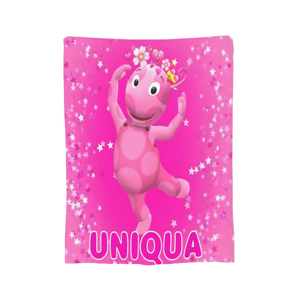 Comfortable The Backyardigans Blanket Merch Room Decorative Throws And Blankets Warm Fleece For Outdoor