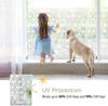 Privacy Window Film, Rainbow Window Cling, Decorative Vinyl Stained Glass Covering, Non-Adhesive Film, Sun UV Blocking