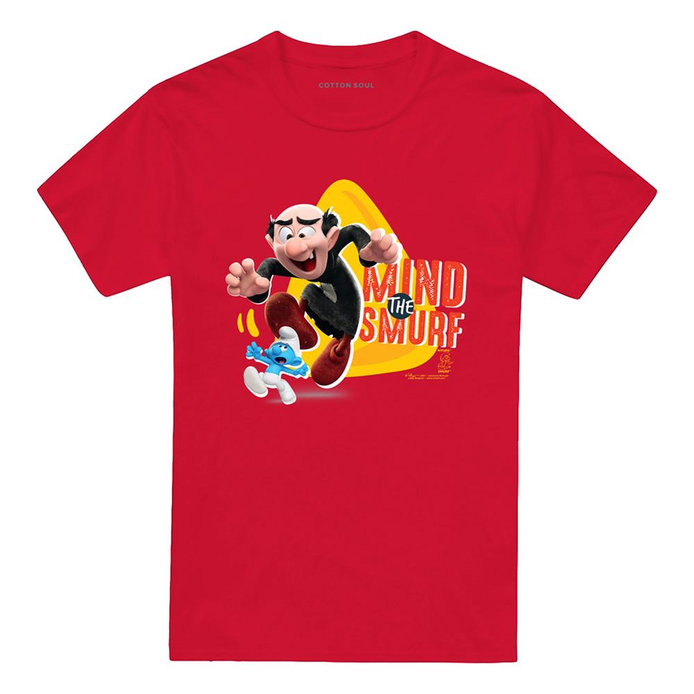 The Smurfs Unisex Adult Mind The Smurf Gargamel T-Shirt