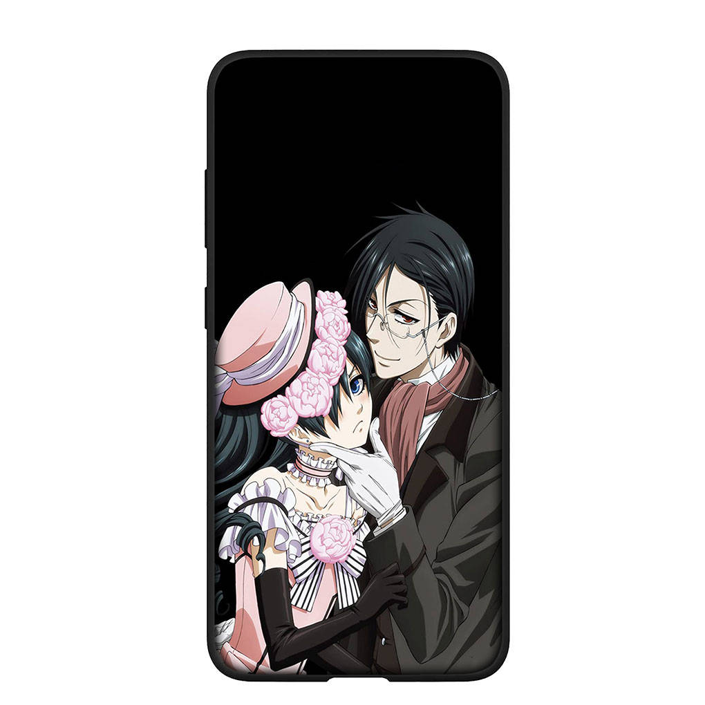 

Чохол для телефону Samsung Galaxy S25 S24 S23 iPhone 16 15 Xiaomi Redmi Note 14 13 12 16E X 11 Pro Max A05 A16 OPPO Moto Huawei Комікси Чорний дворецький Чохол for Samsung Galaxy A06
