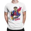 Lamine Yamal Vintage Football Graphic T Shirt Y2k Oversized Unisex Crewneck Short Sleeve Casual Birthday Gift Streetwear Fan Tee