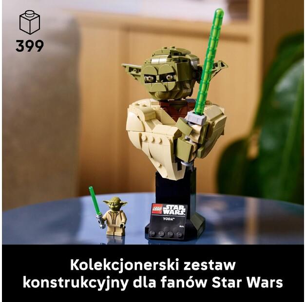 Конструктор LEGO Star Wars 75438 Бюст Yoda