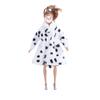 Fashion Clothes for Doll Leopard-printed Plush Coat Doll Clothes Accessory for Kids Toy Present