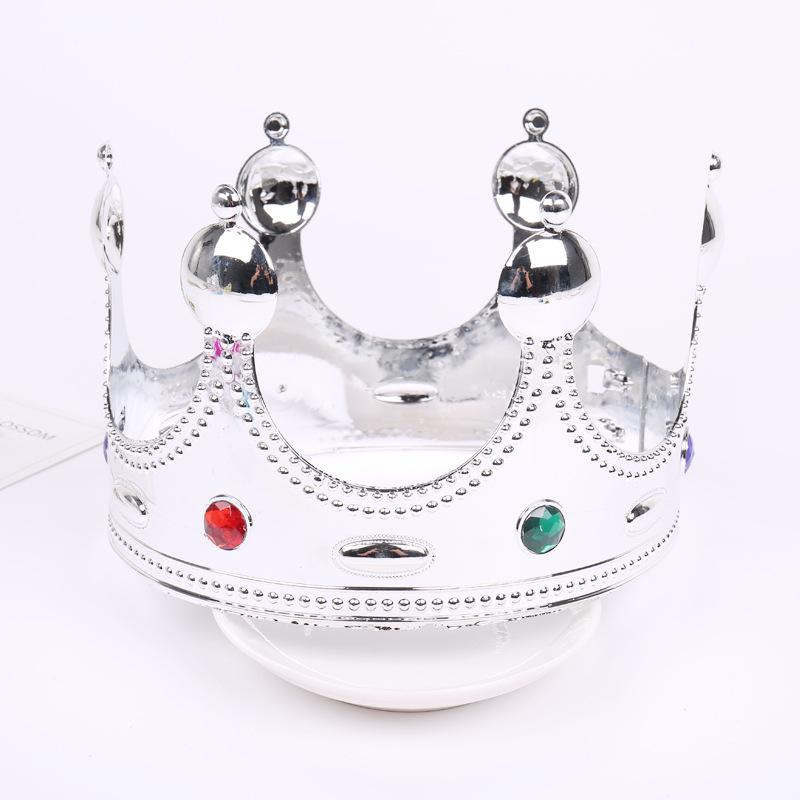 

Детская повязка на голову на Хэллоуин, принцесса, король, пластиковая корона, шляпа для дня рождения, реквизит, украшения для мячей, праздничные принадлежности