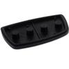 Black Replacement 4 Button Rubber Pad For Hyundai Remote Key Shell Case Cover