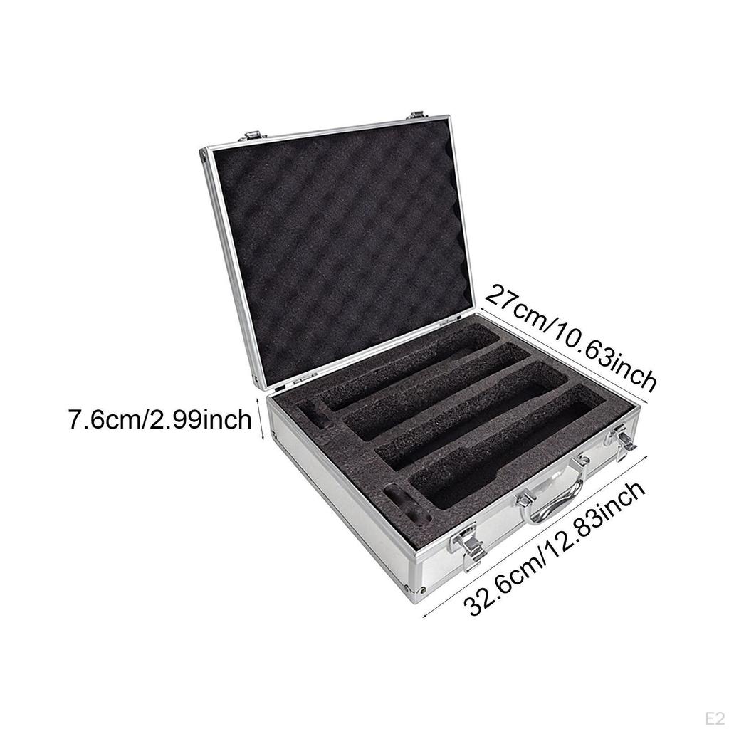 Carry Case Aluminum Alloy Handheld Singing Control Room Broadcasting Party Stage Performance