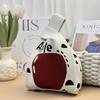 Cute Mini Christmas Knit Bag Snowman Christmas Tree Knot Wrist Bags Reusable Shopping Bags Women