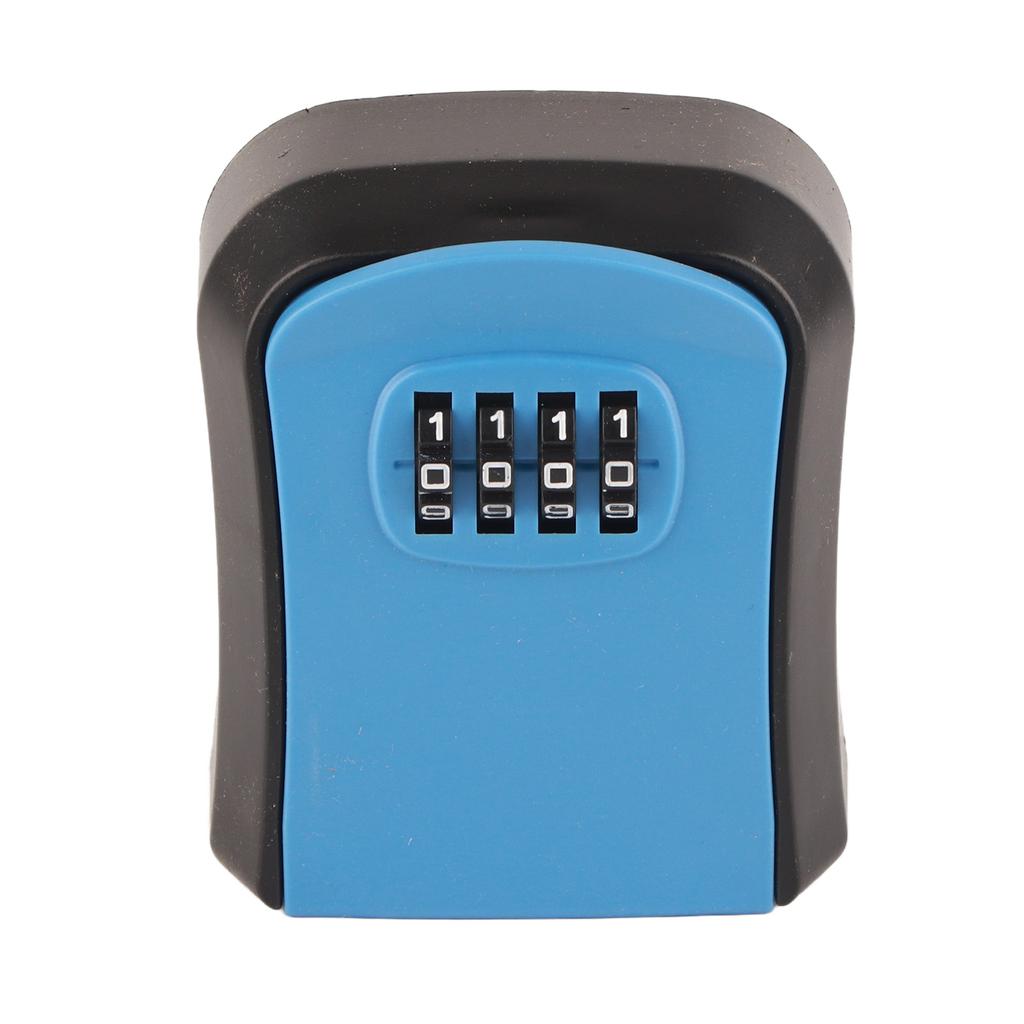 Cutie de chei cu combinație, montată pe perete, din ABS, impermeabilă, cu 4 cifre, cu capacitate de 5 chei