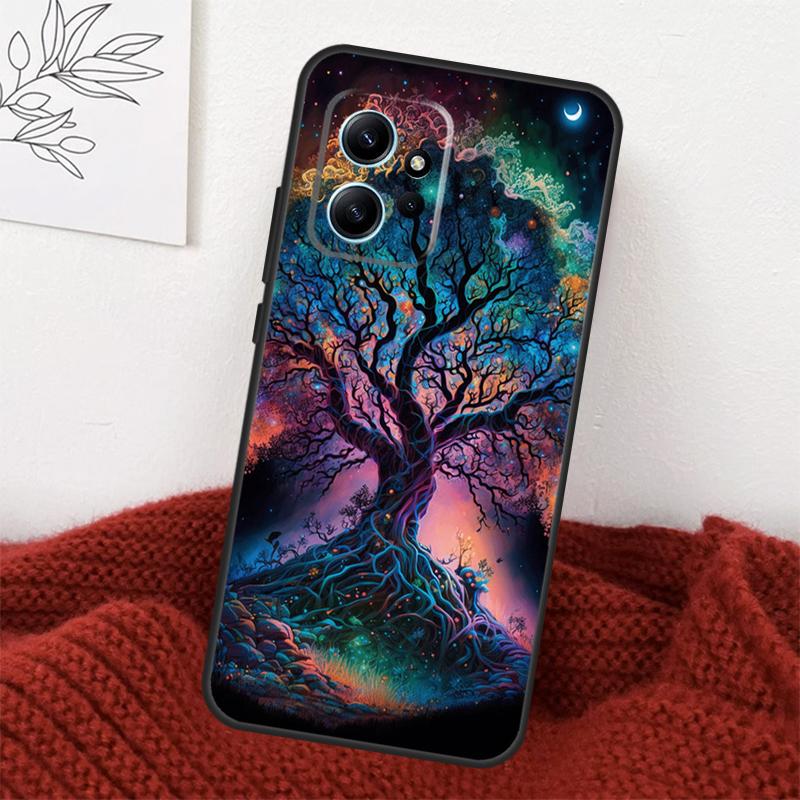 

Tree of Life Space Galaxy Stars Case For Xiaomi Redmi Note 14 13 12 11 10 15 Pro Plus Cover For Redmi 15 15C 10C 12C 13C 14C Redmi Note 14 5G