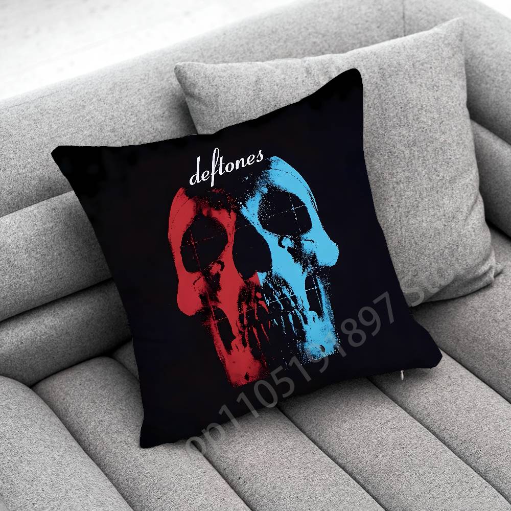 D-Deftones Private Music Diamond Eyes Throw Pillow Case For 30x30cm 40x40cm 45x45cm 50x50cm 55x55cm Square Sofa Pillowcase Shell