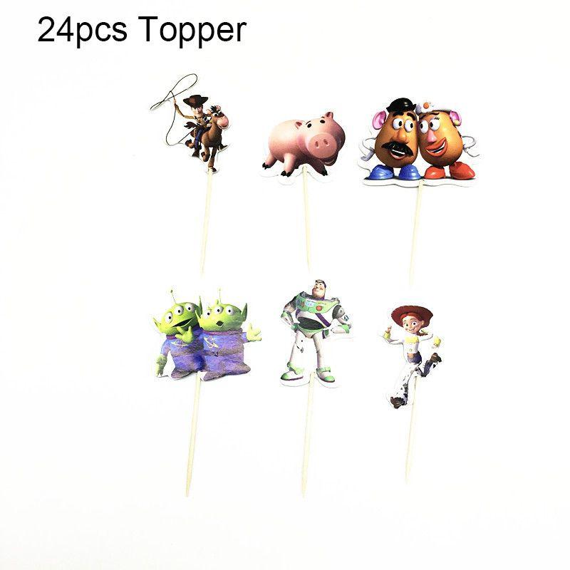 Toy Story Buzz Woody Bo Peep Birthday Party Supplies Featuring Colorful Plates Cups And Banners For Ultimate Celebration