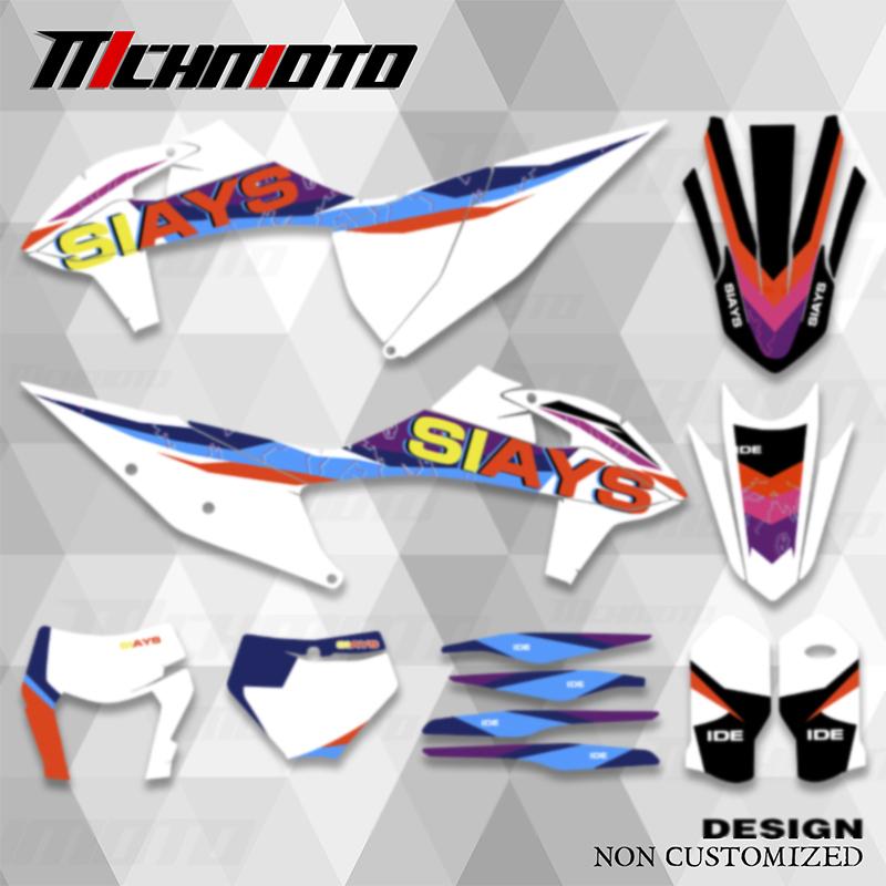MCHMFG For KTM 19-22 SX SXF 20-23 EXC XCW 150 250 500 Decals Stickers Graphics Decals Stickers Motorcycle Background