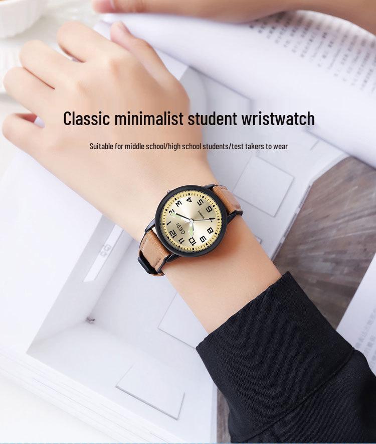 Gedi Creative Arrow Men's Luminous Quartz Waterproof Watch