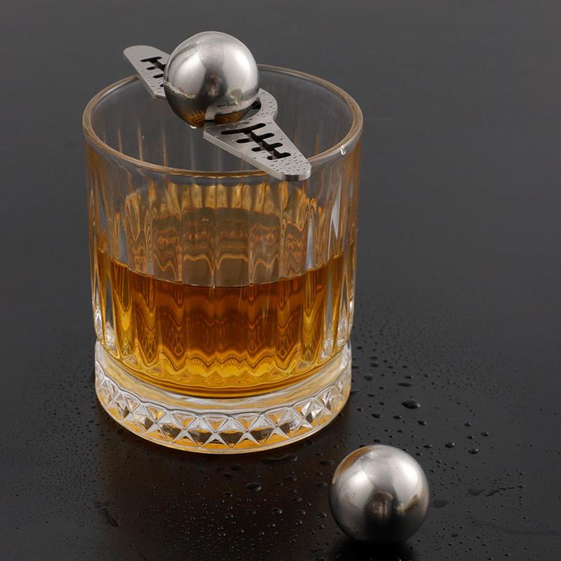 Kávové ledové kuličkyRučně uvařené ledové kuličkyEspresso Ručně uvařené kávové ledové kuličkyZachované aroma Nerezová miska na ledové kuličky