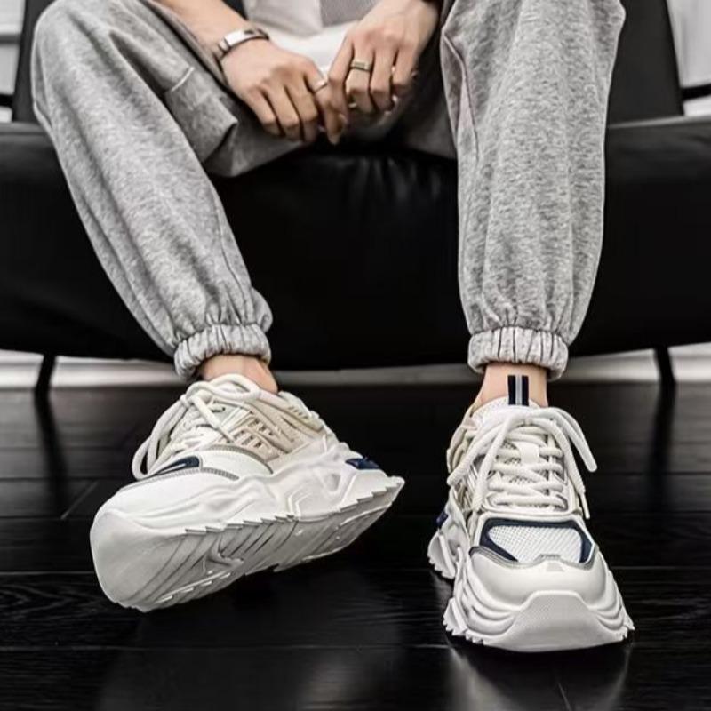 Fashion Shoes for Mens Trendy Thick-soled Breathable Soft-soled Sneaker High Quality Fashion Casual Sports Men's Shoes Zapatillas Hombre