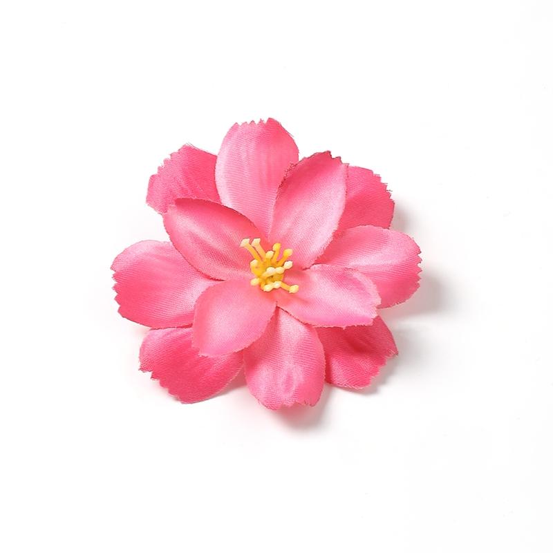 5/10Pcs Silk Artificial Flowers Head 6.5CM Fake Flowers for Home Room Decor Wedding Decoration DIY Garland Gifts Accessories