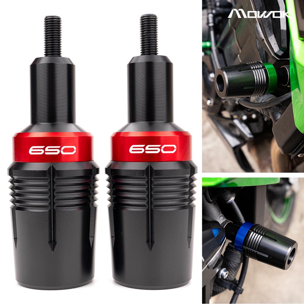 For Kawasaki Ninja 650 Z650 Z 650 Z650RS ninja 650 2017-2025 2026 Motorcycle Accessories Frame Sliders Falling Crash Protection