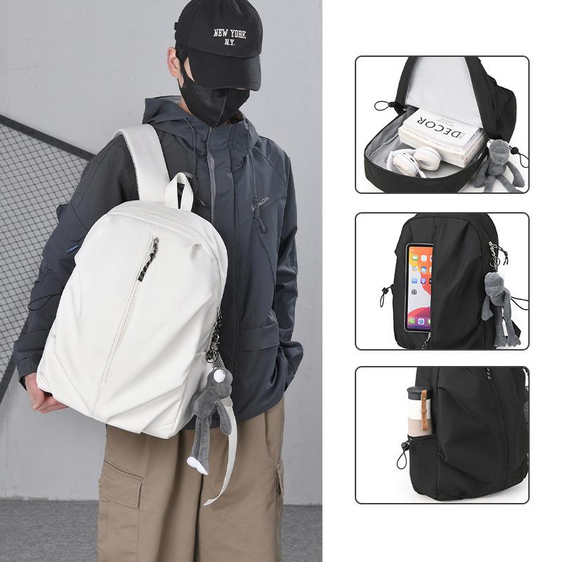 Business multi-purpose travel backpack women's Korean version of simple large-capacity computer bag Oxford cloth school bag men