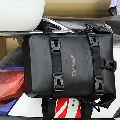 Motorcycle Bumper Frame Bag Waterproof Motorbike Side Bag 4L Motor Saddle Pannier Storage Package Trunk Rack Tail Bag For Riding