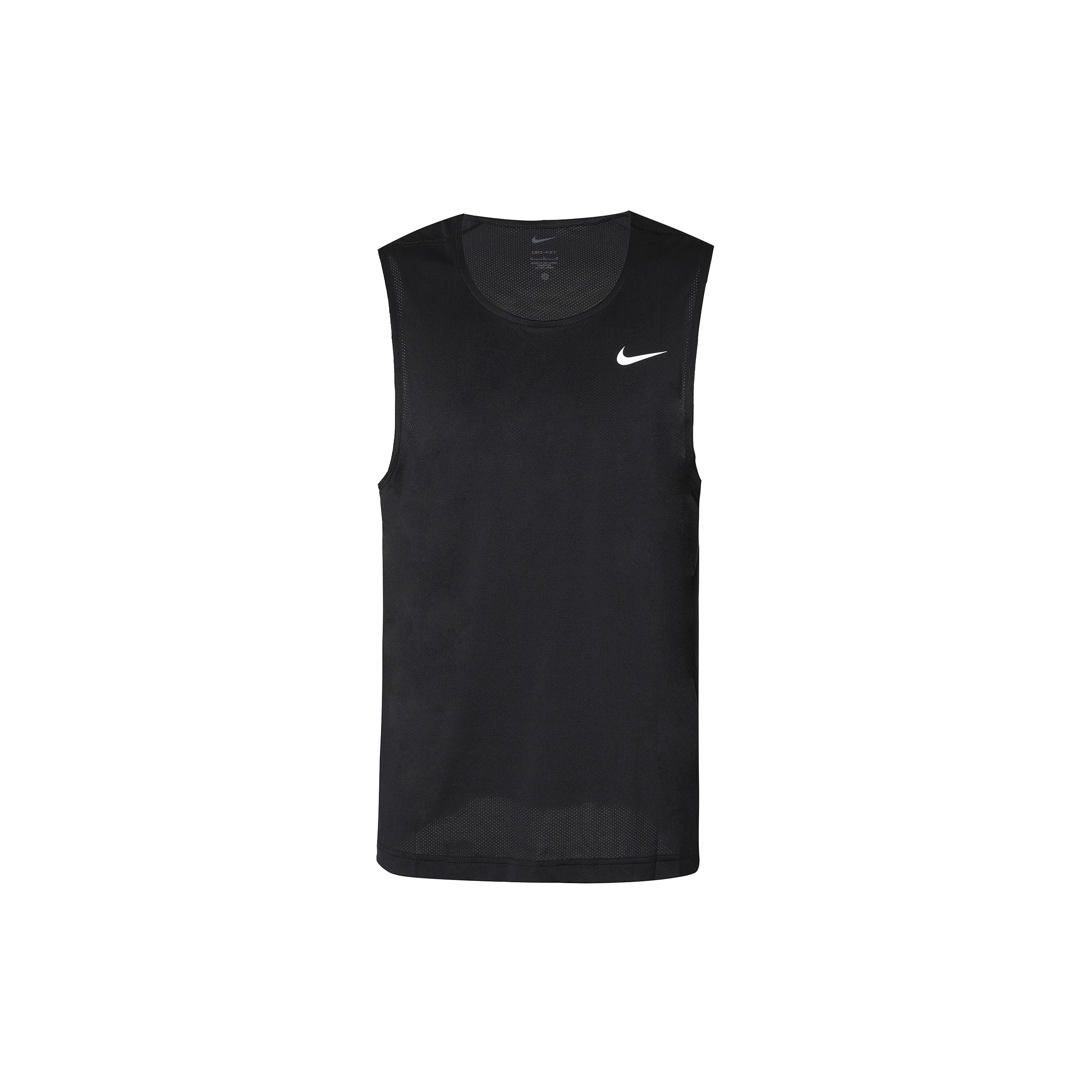 

New Nike DRI FIT READY Tank Top Men s Black DV9814-010 XL