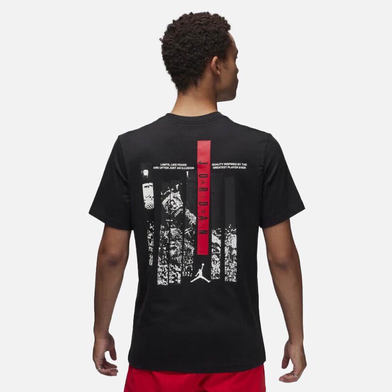 

Jordan Men s Cotton Short Sleeve T-Shirt L