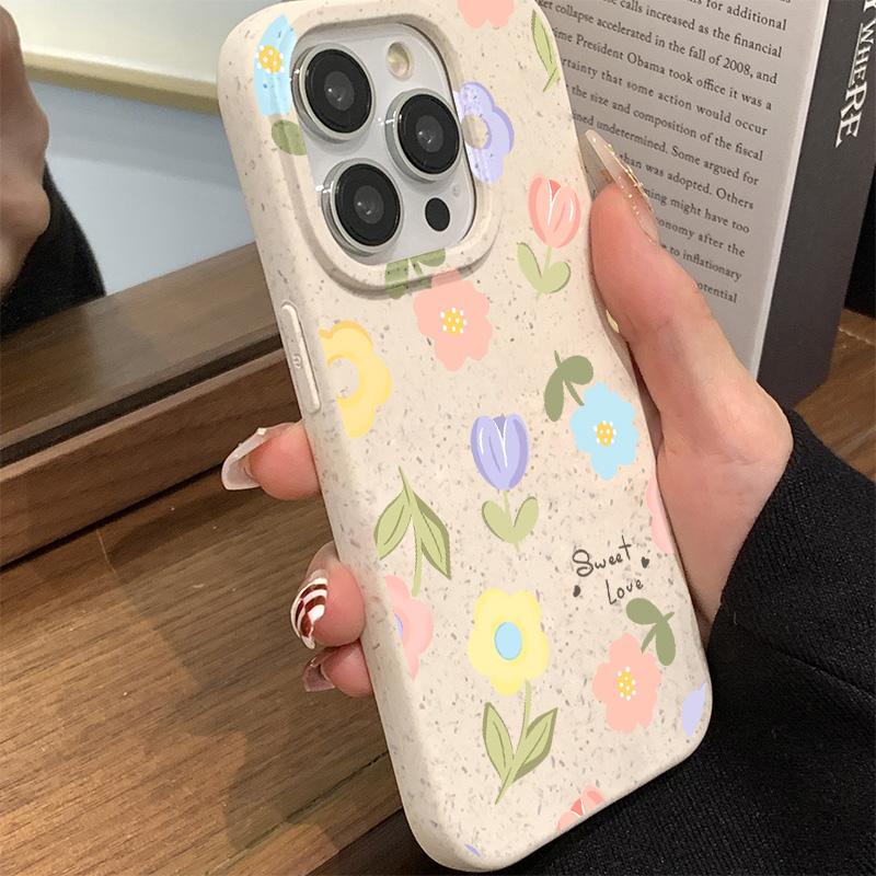 Pouzdro na mobilní telefon pro iPhone 11 13 XR 15 Pro Max 12 14 Pro Max Pouzdro iPhone 16 7 Plus 8 Plus XS Max Rozložitelné a šetrné k životnímu prostředí