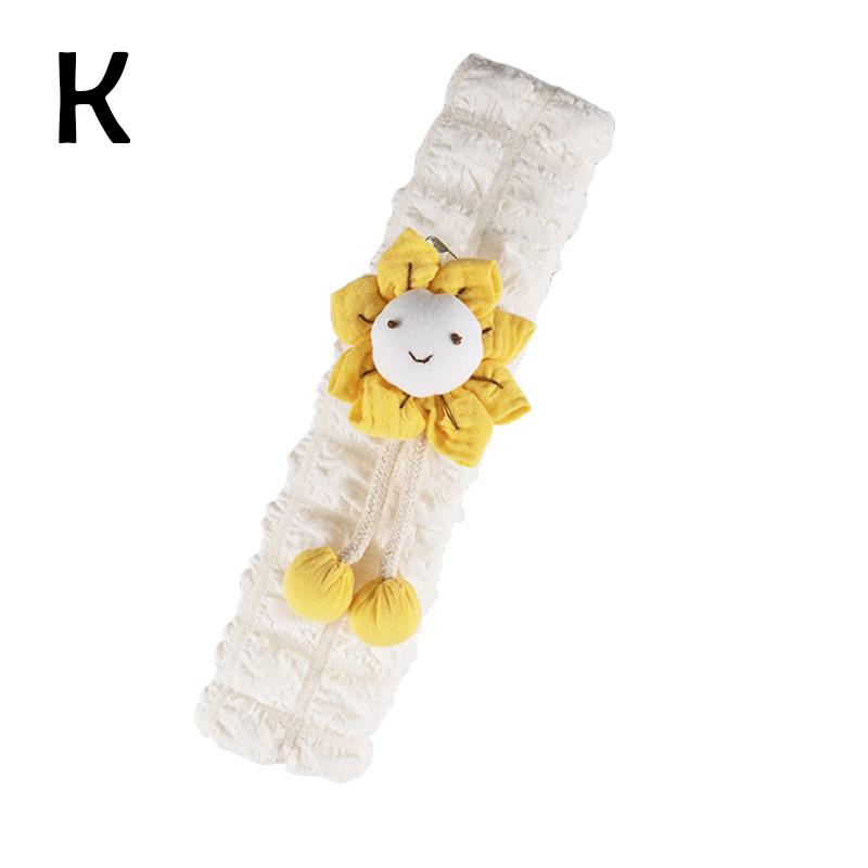 

1 шт. Мультяшные цветы, декоративный чехол для ремня безопасности автомобиля, стильный мягкий наплечник для ремня безопасности автомобиля, милые женские аксессуары для интерьера