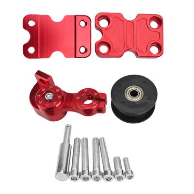 Aluminium Versteller Kette Versteller Motorrad Wartung Blauer Rollenversteller Für Kettenversteller ABS Material Aluminiumlegierung