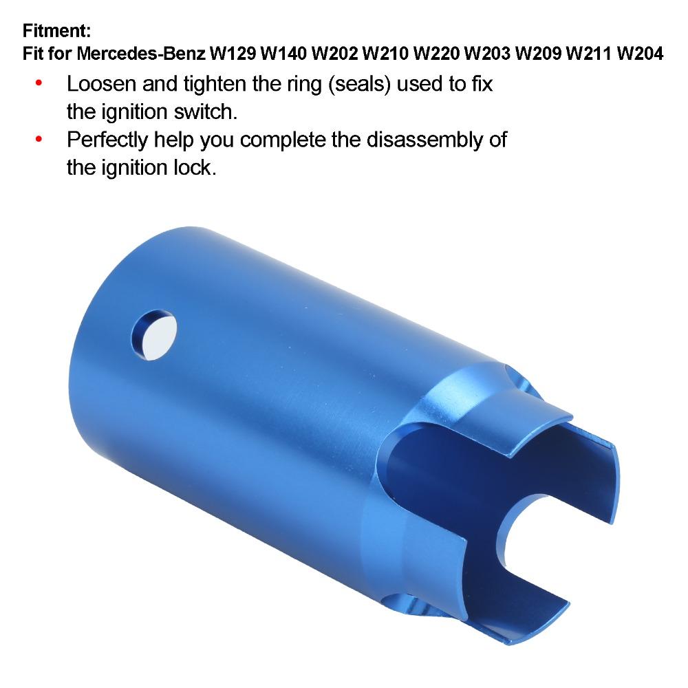 Aluminum Ignition Lock Removal Tool Wear-Resistant Ignition Lock Switch Sleeve  Auto Technicians