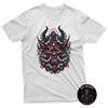 Red Oni Mask Japanese Demon Streetwear T-Shirt Unisex T-Shirt